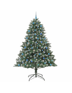 Albero di Natale artificiale Verde 160 x 160 x 240 cm 2