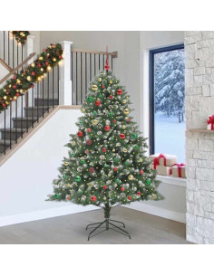 Albero di Natale artificiale Verde 160 x 160 x 240 cm 2