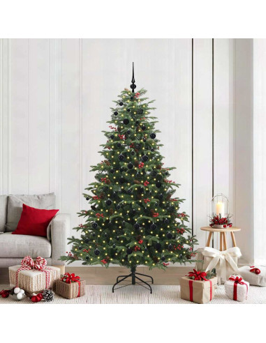 Albero di Natale artificiale Verde 210 cm