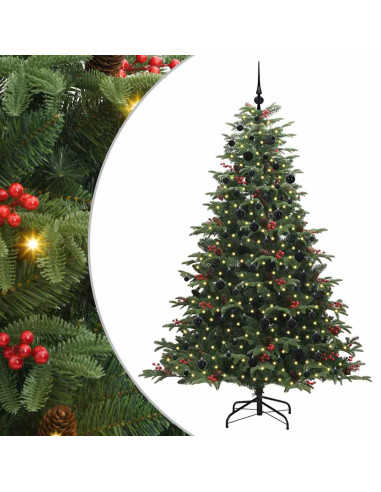 Albero di Natale artificiale Verde 210 cm