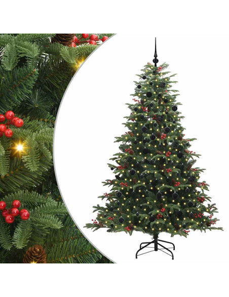 Albero di Natale artificiale Verde 210 cm