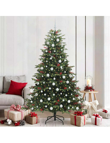 Albero di Natale artificiale Verde 210 cm