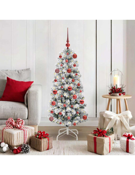 Albero di Natale Artificiale con Rami Pieghevoli 120 cm