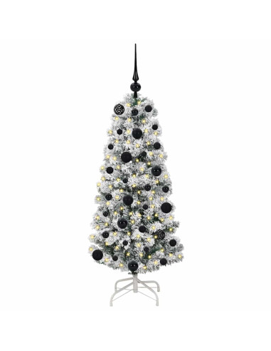 Albero di Natale Artificiale con Rami Pieghevoli 120 cm