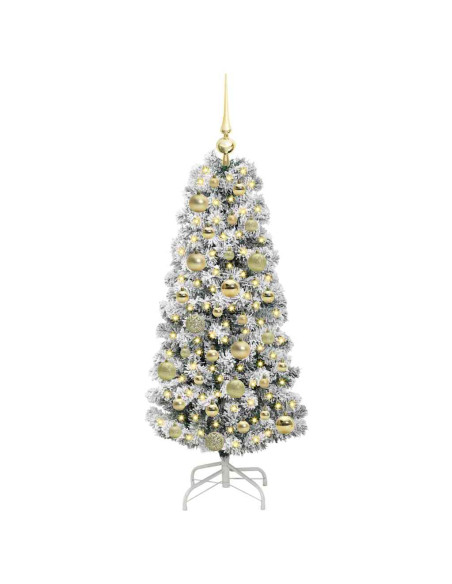 Albero di Natale Artificiale con Rami Pieghevoli 120 cm