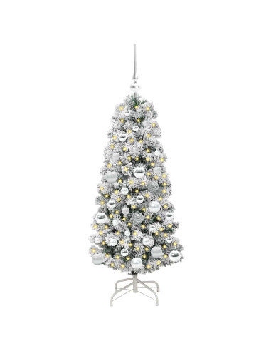 Albero di Natale Artificiale con Rami Pieghevoli 120 cm