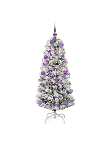 Albero di Natale Artificiale con Rami Pieghevoli 120 cm