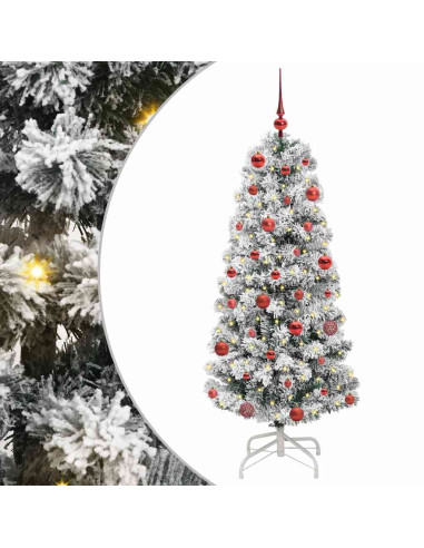 Albero di Natale Artificiale con Rami Pieghevoli 150 cm