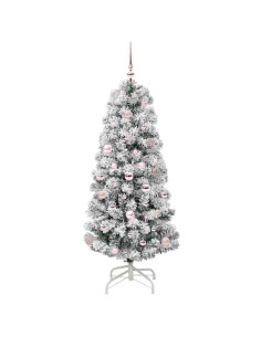 Albero di Natale Artificiale con Rami Pieghevoli 150 cm 2