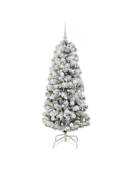 Albero di Natale Artificiale con Rami Pieghevoli 150 cm
