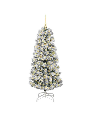 Albero di Natale Artificiale con Rami Pieghevoli 150 cm