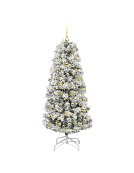Albero di Natale Artificiale con Rami Pieghevoli 150 cm