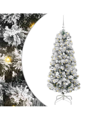 Albero di Natale Artificiale con Rami Pieghevoli 150 cm