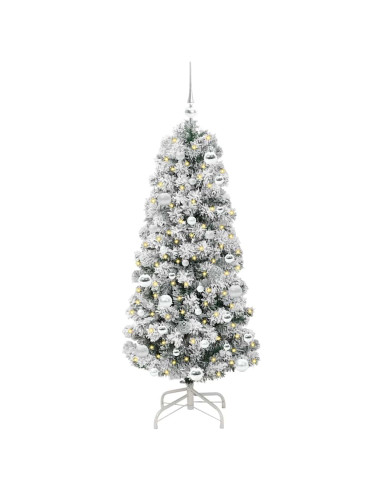 Albero di Natale Artificiale con Rami Pieghevoli 150 cm