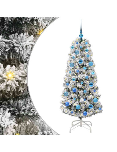 Albero di Natale Artificiale con Rami Pieghevoli 150 cm