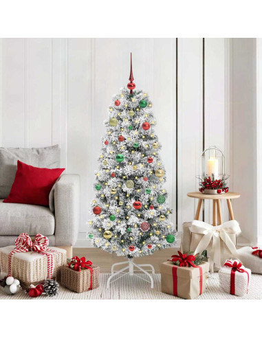 Albero di Natale Artificiale con Rami Pieghevoli 150 cm