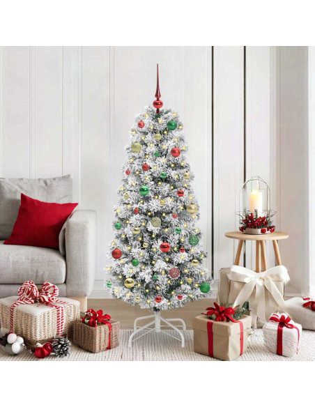 Albero di Natale Artificiale con Rami Pieghevoli 150 cm
