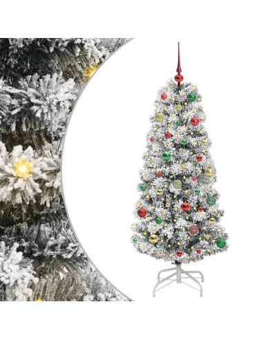 Albero di Natale Artificiale con Rami Pieghevoli 150 cm