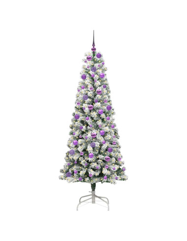 Albero di Natale Artificiale con Rami Pieghevoli 180 cm