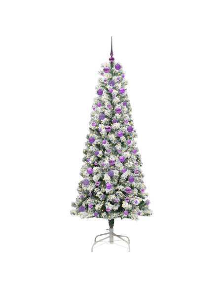 Albero di Natale Artificiale con Rami Pieghevoli 180 cm