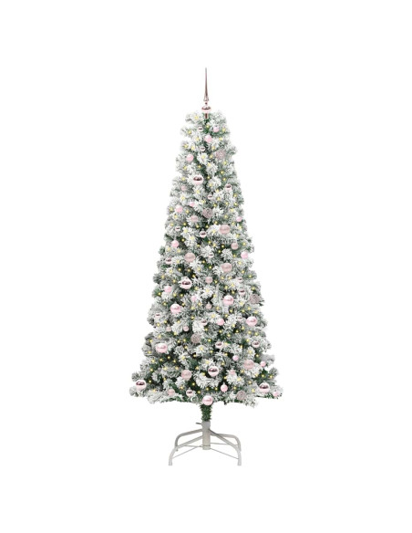 Albero di Natale Artificiale con Rami Pieghevoli 210 cm