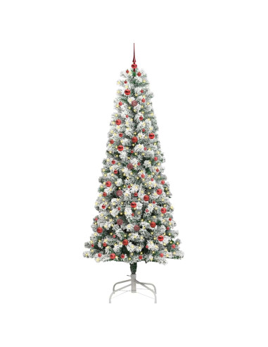 Albero di Natale Artificiale con Rami Pieghevoli 240 cm