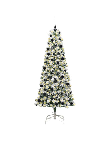 Albero di Natale Artificiale con Rami Pieghevoli 240 cm