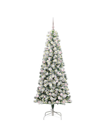 Albero di Natale Artificiale con Rami Pieghevoli 240 cm
