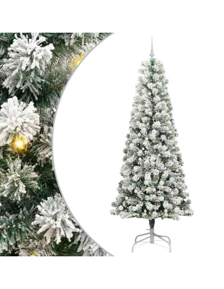 Albero di Natale Artificiale con Rami Pieghevoli 240 cm