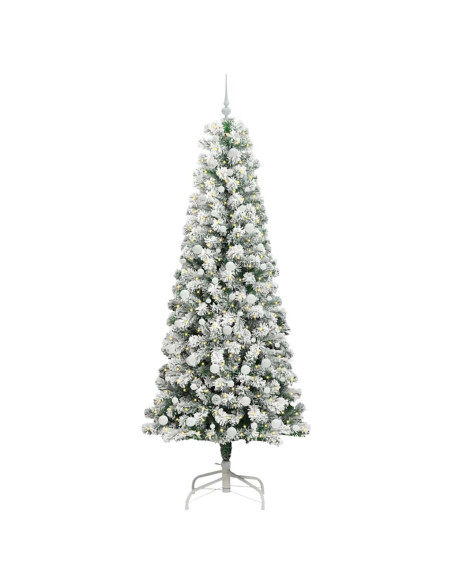Albero di Natale Artificiale con Rami Pieghevoli 240 cm
