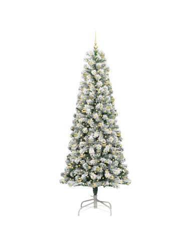 Albero di Natale Artificiale con Rami Pieghevoli 240 cm