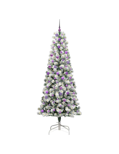 Albero di Natale Artificiale con Rami Pieghevoli 240 cm
