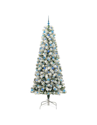 Albero di Natale Artificiale con Rami Pieghevoli 240 cm