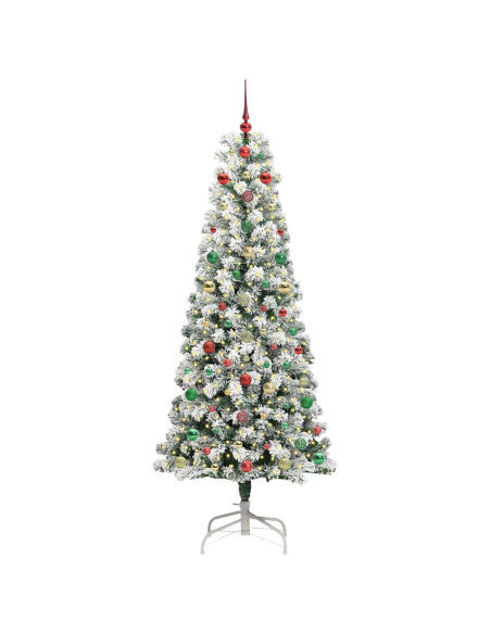 Albero di Natale Artificiale con Rami Pieghevoli 240 cm
