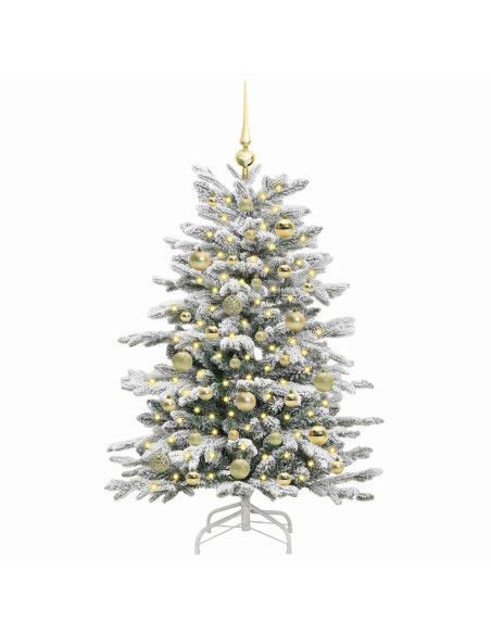 Albero di Natale Snodato Artificiale 120 cm PE e PVC