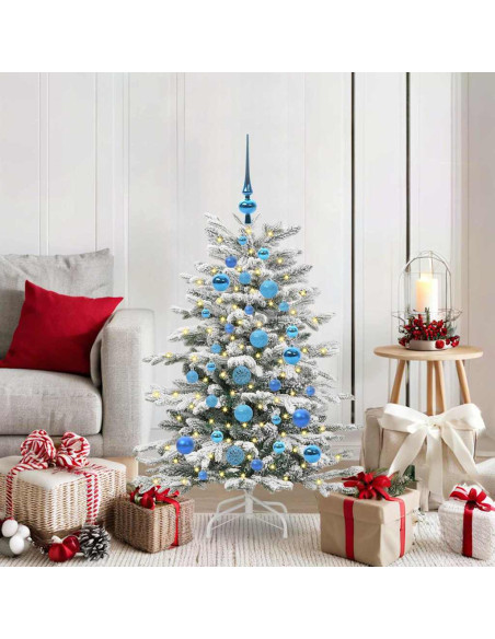 Albero di Natale Snodato Artificiale 120 cm PE e PVC