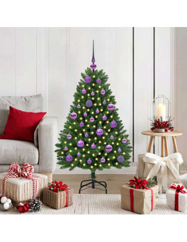 Albero di Natale artificiale Verde 120 cm PVC