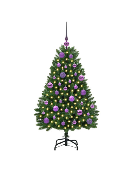 Albero di Natale artificiale Verde 120 cm PVC