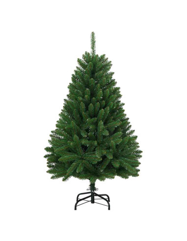 Albero di Natale artificiale Verde 150 cm PVC e Metallo