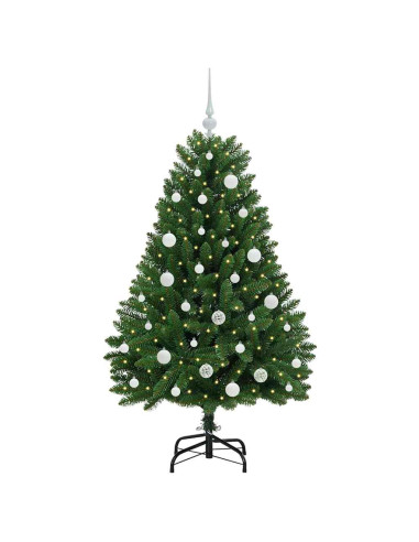 Albero di Natale artificiale Verde 150 cm PVC e Metallo
