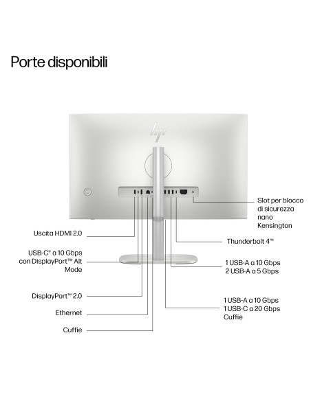HP EliteStudio 8 All-in-One G1i 27 inch Desktop AI PC Wolf Pro Security Edition
