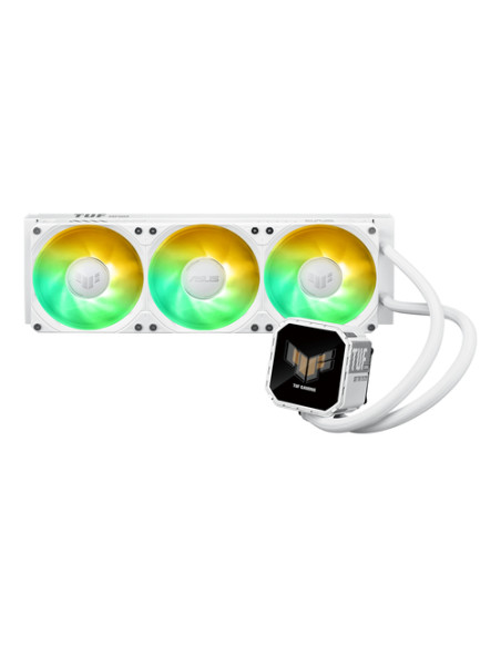 ASUS TUF Gaming LC III 360 ARGB LCD White Edition Processore Raffreddatore di liquidi tutto in uno 12 cm Bianco 1 pz
