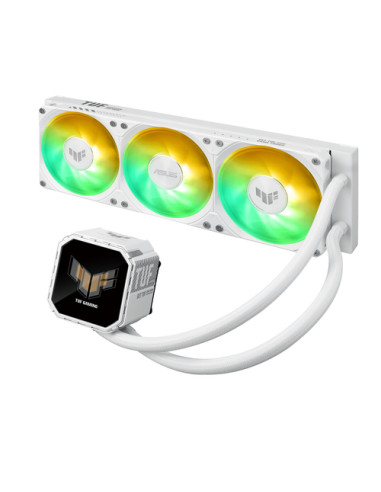 ASUS TUF Gaming LC III 360 ARGB LCD White Edition Processore Raffreddatore di liquidi tutto in uno 12 cm Bianco 1 pz