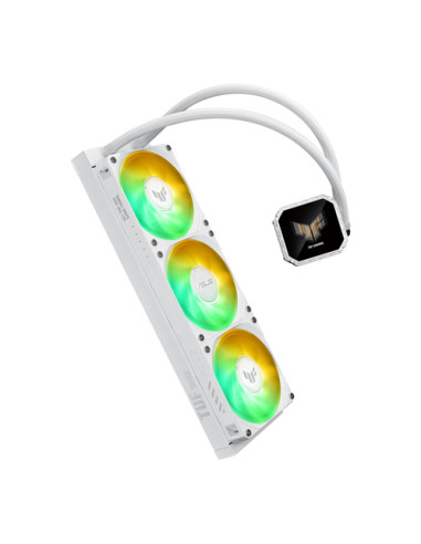ASUS TUF Gaming LC III 360 ARGB LCD White Edition Processore Raffreddatore di liquidi tutto in uno 12 cm Bianco 1 pz
