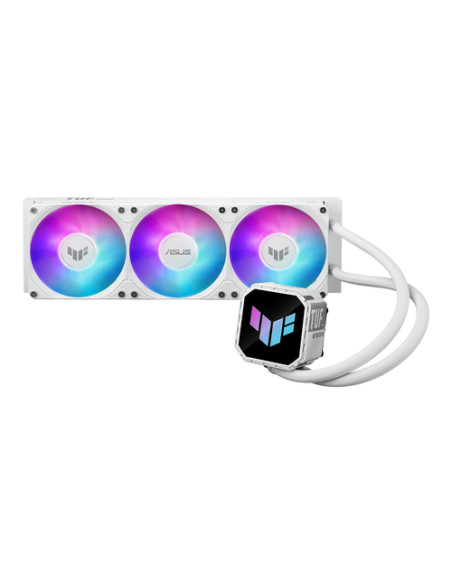 ASUS TUF Gaming LC III 360 ARGB White Edition Case per computer Raffreddatore di liquidi tutto in uno 12 cm Bianco