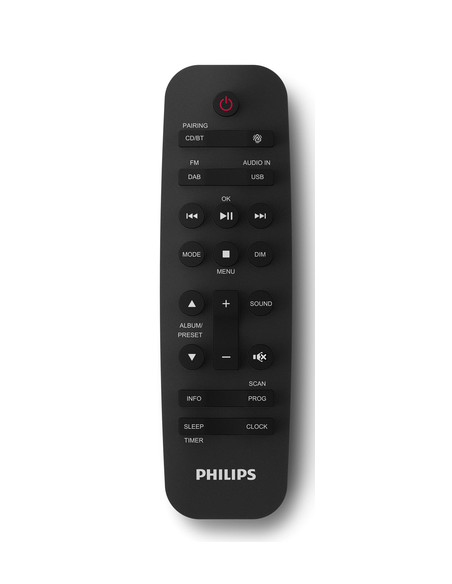 Philips TAM4505M2/12 set audio da casa Microsistema audio per la casa 80 W Nero, Grigio scuro