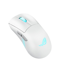 ASUS ROG Keris II Origin WHT mouse Gaming Mano destra RF Wireless + Bluetooth + USB Type-A Ottico 42000 DPI 2