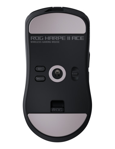 ASUS ROG Harpe II Ace mouse Gaming Mano destra RF Wireless + Bluetooth + USB Type-A Ottico 42000 DPI