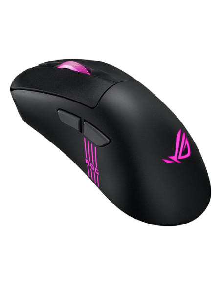 ASUS ROG Keris II Origin BLK mouse Gaming Mano destra RF Wireless + Bluetooth + USB Type-A Ottico 42000 DPI