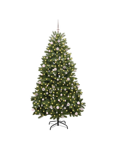 Albero di Natale artificiale Verde 240 cm PVC e Metallo